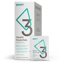 Puori P3 Zdravotní Essentials - Multivitamíny pro muže a ženy - 30 Servings - Omega 3, Vitamin D, hořčík, zinek - Multinutrient pro mozky a energii