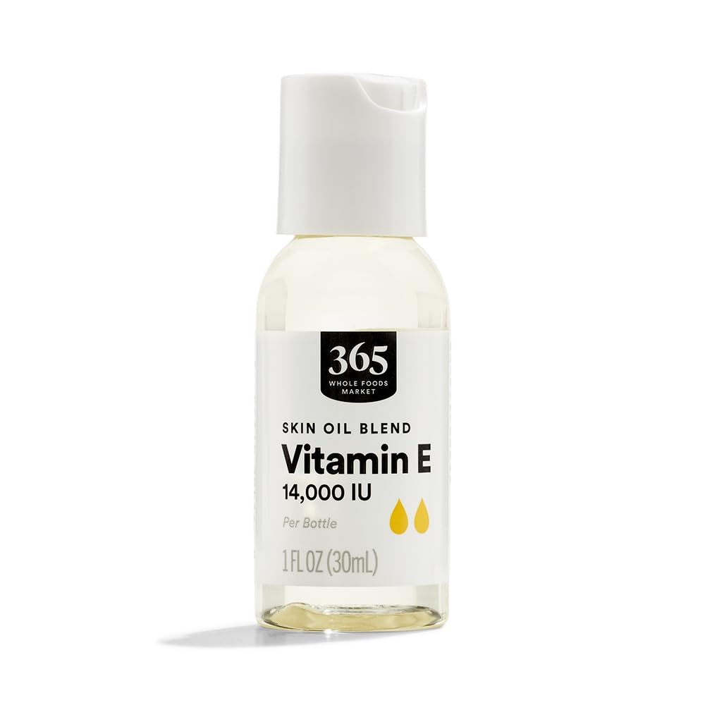 365 podle Whole Foods Market, Vitamin E Skin Oil 14, 000 IU, 1 Fl Oz