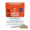 Dr. Bill 's Feline imunitní podpora 124; zvyšuje imunitu a zdraví koček s kolostra, Beta Glucan, Turecko Tail houba, zinek a vitamín C 124; Prášek doplněk pro kočky všech věků