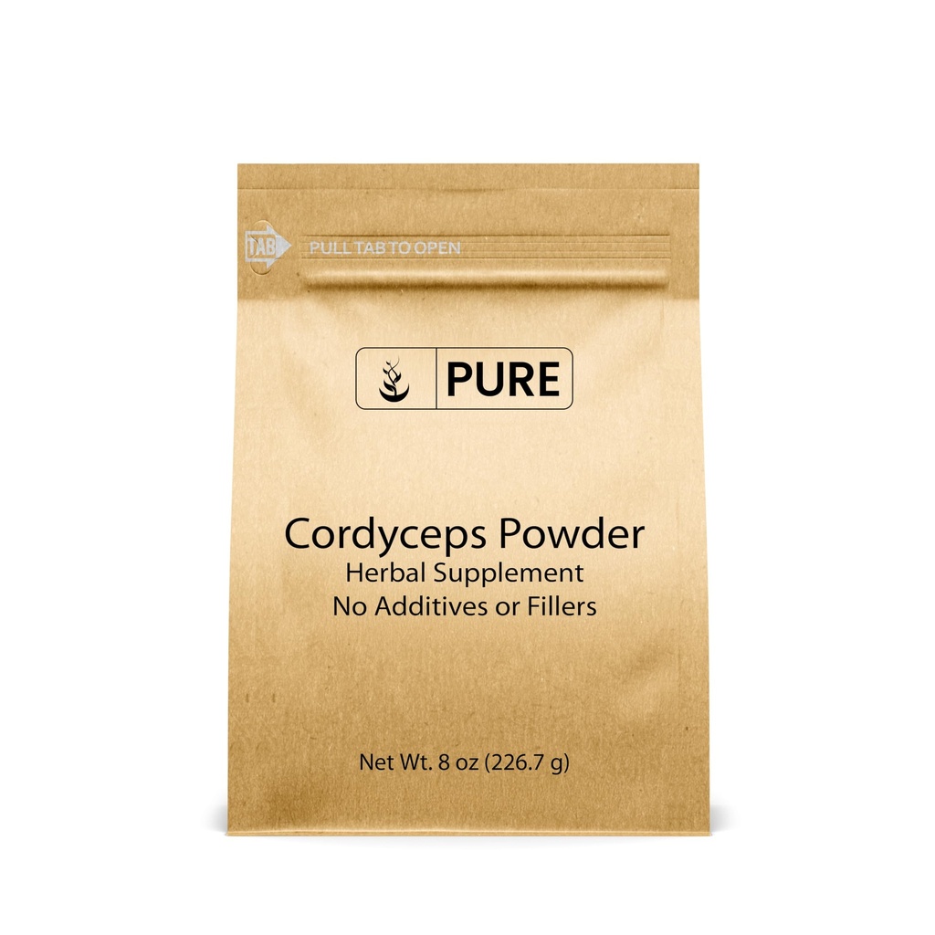 Čisté původní ingredience Cordyceps (8oz) Tradiční bylinný dodatek, Non- GMO