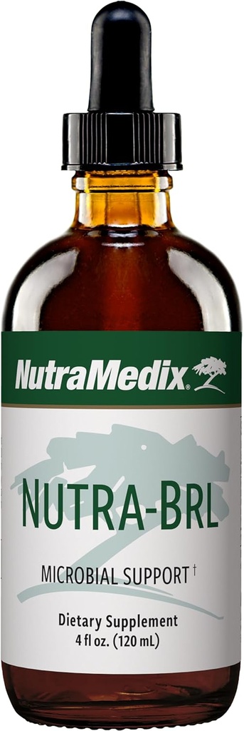 NutraMedix Nutra-BRL - doplněk imunitní podpory se Samento Bark, Stevia Leaf a Banderilla Bark pro imunitní obranu + mikrobiální podpora (4 oz)