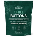 Organics Ocean Chill Buttons, Ashwagandha, Saffron & Rhodiola, 60 Gummies