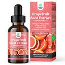 GSE Grapefruit Seed Extract Liquid - One Drop Daily - Super Koncentrated Grape Seed Extract Liquid Drops Rich in Bioflavonoids & Polyfenols for Gut Health & Imunitation Support - 2OZ - 60 Servings