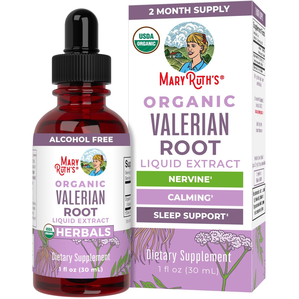 MaryRuth organics Valerian Root Liquid Drops CLAS124; 2 Měsíční dodávky CLAS124; Sugar Free CLAS124; USDA Organic CLAS124; Podpora spánku CLAS124; klid a stres Relief 124; Vegan CLAS124; Non-GMO CLAS124; Gluten Free CLAS124; 60 Doručování