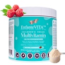 All in One Kids Vitamíny, 90 Day Supply, Powder Multivitamin with Probiotics, Imunite Support, Gut Health, Vegan D3, Sugar Free, Non GMO, Natural Flavor, Doktor preparated, Denní výživa