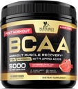 Muscle Recovery Powder with BCAA, L-glutamin a aminokyseliny - Nejlepší Muscle Recovery doplňky pro Post Workout - Bez cukru, Branched Chain Amino Acid Dodatek pro ženy a muže - 45 Služeb