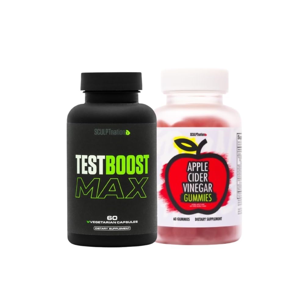 Sochařský národ od V Trhací Test Boost Max a jablečný ocet gumy Bundle