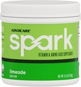 AdvoCare Spark - Energy Drink Mix - vitamín a aminokyseliny dodatek - Podporuje energii a soustředění - Přenosná imunitní podpora - Sugar- Free - Limeade (10