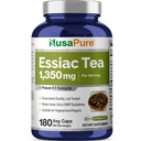NusaPure Essiac Tea 1350 mg 180 Veggie Caps (Vegetarian, Non- GMO)
