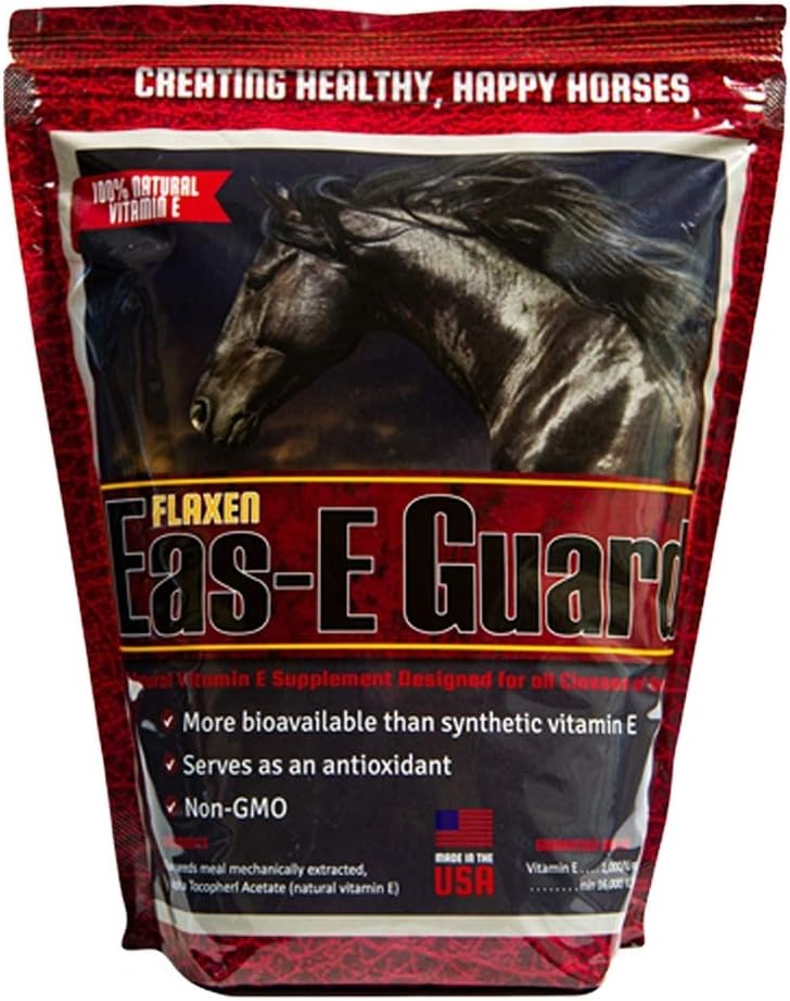 Flaxen EAS-E Guard 4 lb, přírodní vitamín E doplněk koňovitých, s důležitým antioxidantem