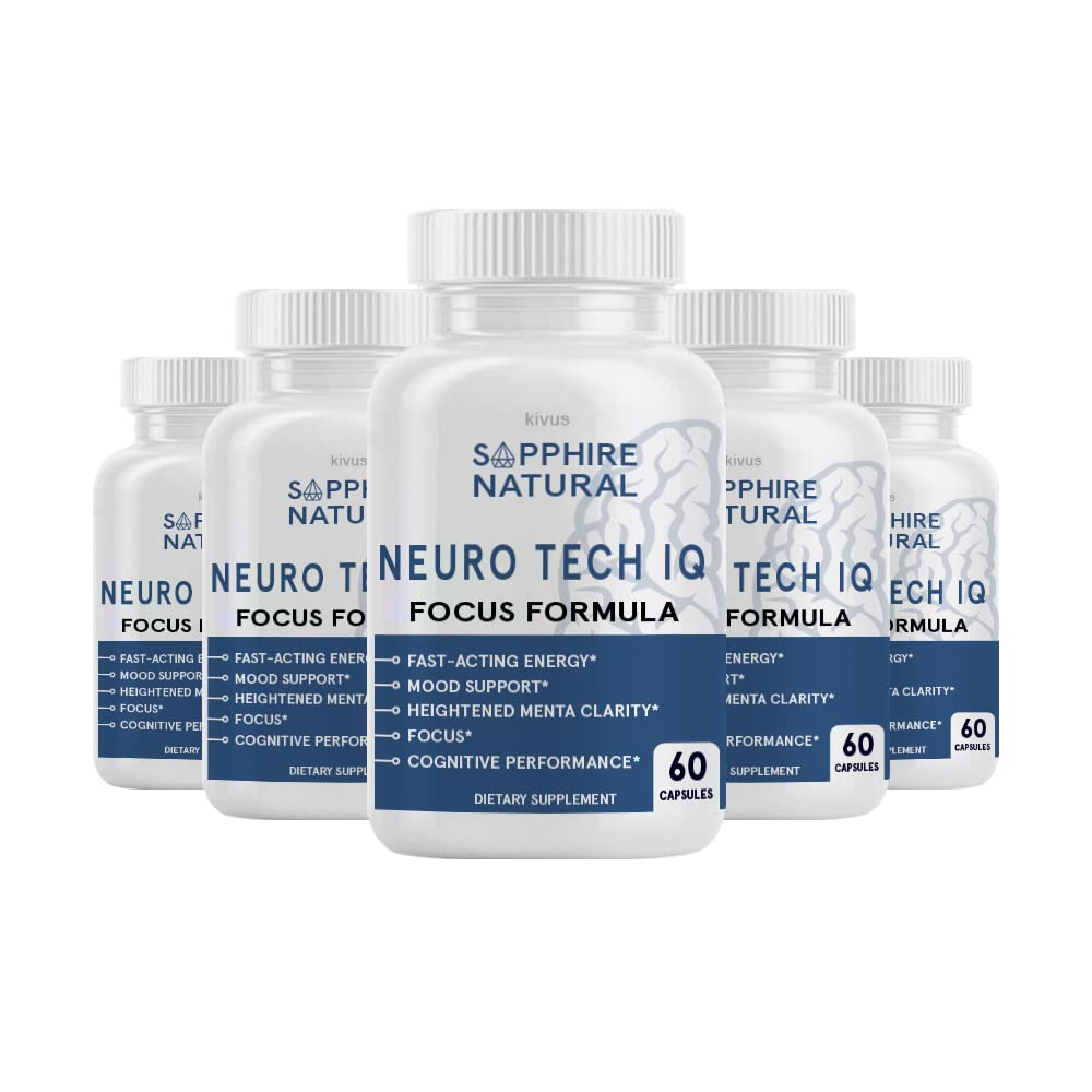 Neuro Tech IQ (5 balení, 300 tobolek)
