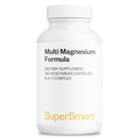 Supersmart - Optimag - Mocný komplex hořčíku - 8 Různé formy hořčíku pro optimální assimilaci - Boj s nedostatkem hořčíku S124; Non- GMO & gluten zdarma - 120 Vegetariánské kapsle