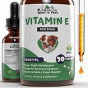 Vitamin E pro psy - Vitamin E Dog - Vitamin E pro psy - Dog Vitamíny E - Vitamin E Canine - Doplněk E pro psy - Vitamin E Oil Dog - Dog Vitamíny - Psí imunitní podpora - 1 fl oz