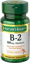 Nature 's Bounty Vitamin B-2 100 mg, 100 tablet (balení po 12)