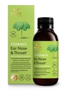 Dětský ušní nos & hrdelní syrup, Bylinný vzorec pro sinusové a sezónní wellness zahrnuje Echinacea, Pelargonium & Elderflower, Plant- based - 5.1 Fl oz (30 Servings)
