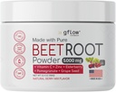 Kořen řepy Powder - Nitric Oxide Boost a srdce Zdraví - Non- GMO Superfood Dodatek - Natural Berry Mix Flavor, 30 Doručování