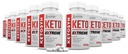 (10 Pack) Ketosyn Keto ACV Extrémní pilulky 1675 MG Keto podpora míchací kapsle Alternativní Keto ACV Gummie s jablečným moštem Extra Panenský olivový olej Powder Green Tea 600 Kapsle