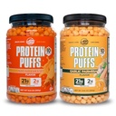 Twin Peaks Low Carb, Keto Friendly Protein Puffs, 1 Jug Česnek Parmesan Flavor Puffs + 1 Jug Nacho Sýr Flavor Puffs