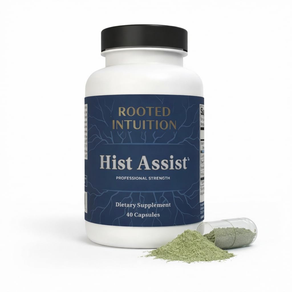 Hist Assist CLAS124; Sezónní Sinus & Imunity Balance Formule CLAS124; Quercetin Bromelain NAC Nettle CLAS124; Non- GMO gluten Free CLAS124; 40 Kapsle
