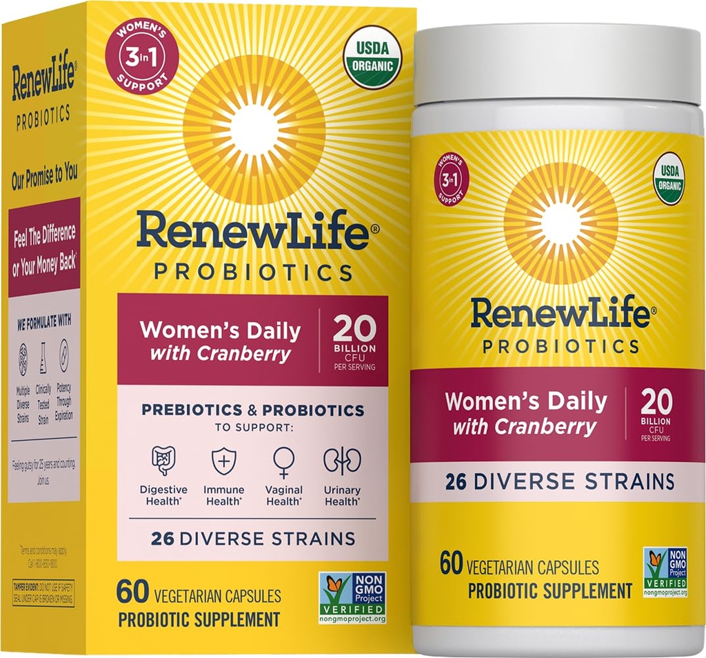 Reew Life Ženské denní probiotika + Prebiotika, 60 CT