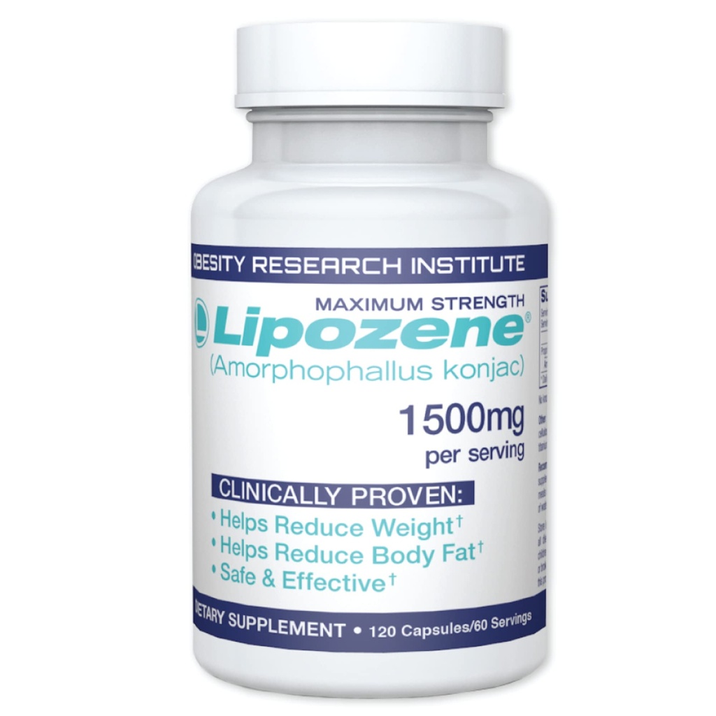 Lipozene MEGA Lahvička - 120 Kapsle, To je naše největší velikost k dispozici - Appetite Conpressant