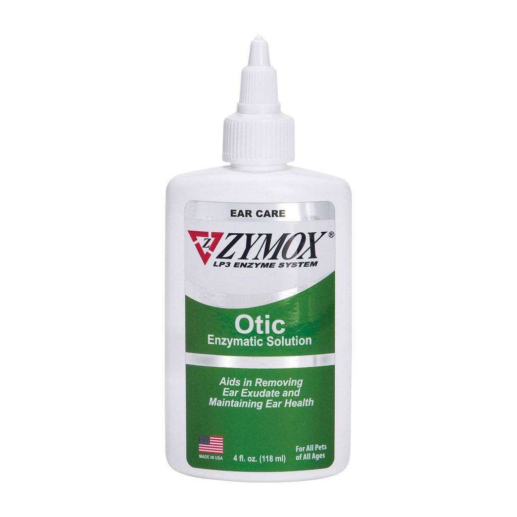 Pet King Označuje Zymox Otic Enzymatické řešení pro psy a kočky na Soothee Ušní infekce bez hydrokortizonu pro Itch Relief, 4oz