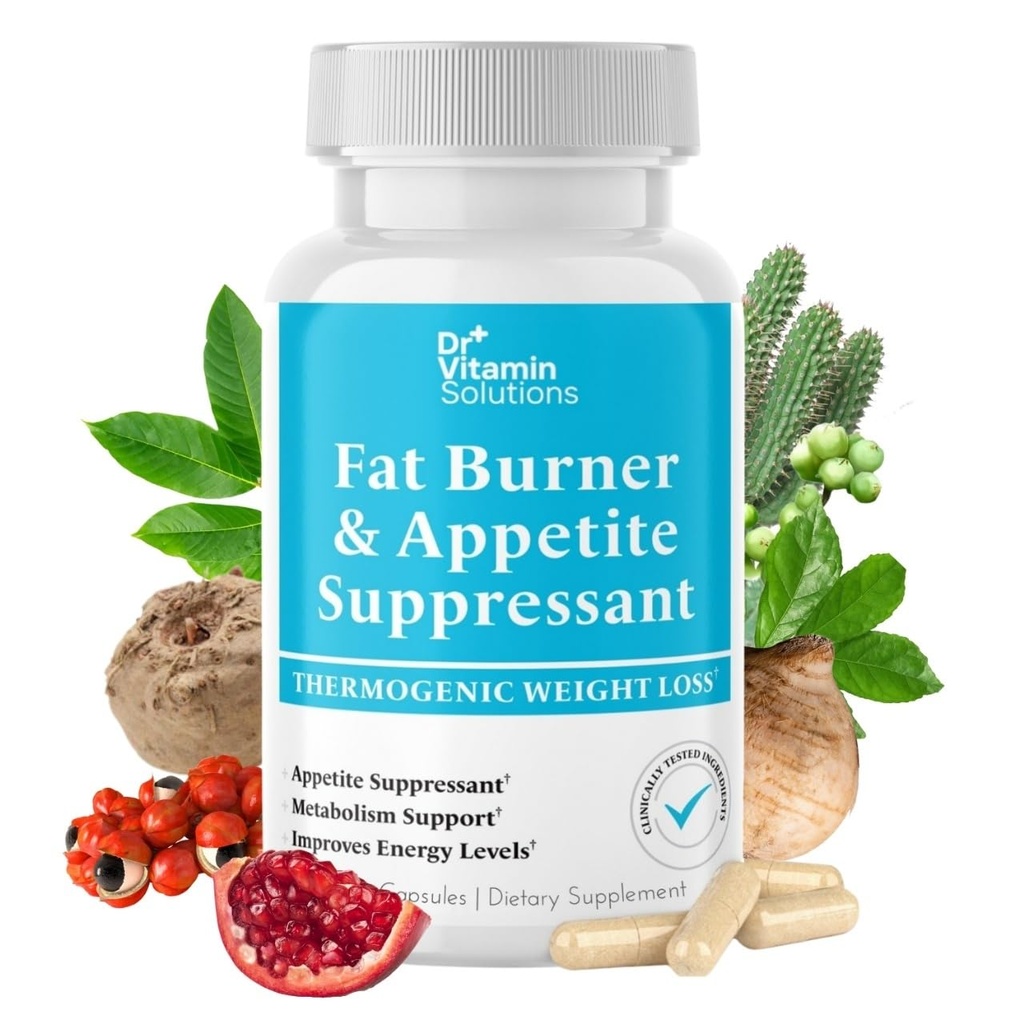 Spalovač tuků pro ženy a muže - Suppressant Appetite pro hubnutí - pilulky w / Metabolismus Booster Termogenní hubnutí Dodatek - Chrom, kofein a zelený čaj - 30 Kapsle