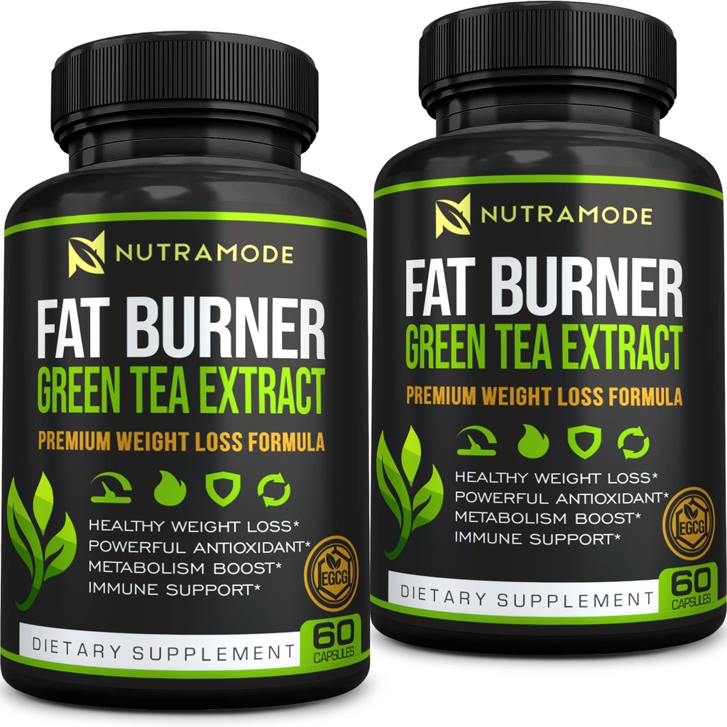 Premium zelený čaj extrakt tuk hořák doplněk EGCG- přírodní appetit conpressant- zdravé hubnutí dietní pilulky, které pracují rychle pro ženy a men- detox metabolismus Booster vypálit břicho tuk Fast-2 balení