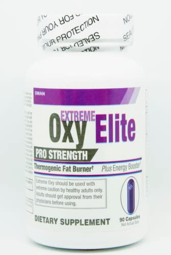 Swan Extreme OxyElite Pro Síla termogenní spalovače tuků, 90 Počet (balení po 1)