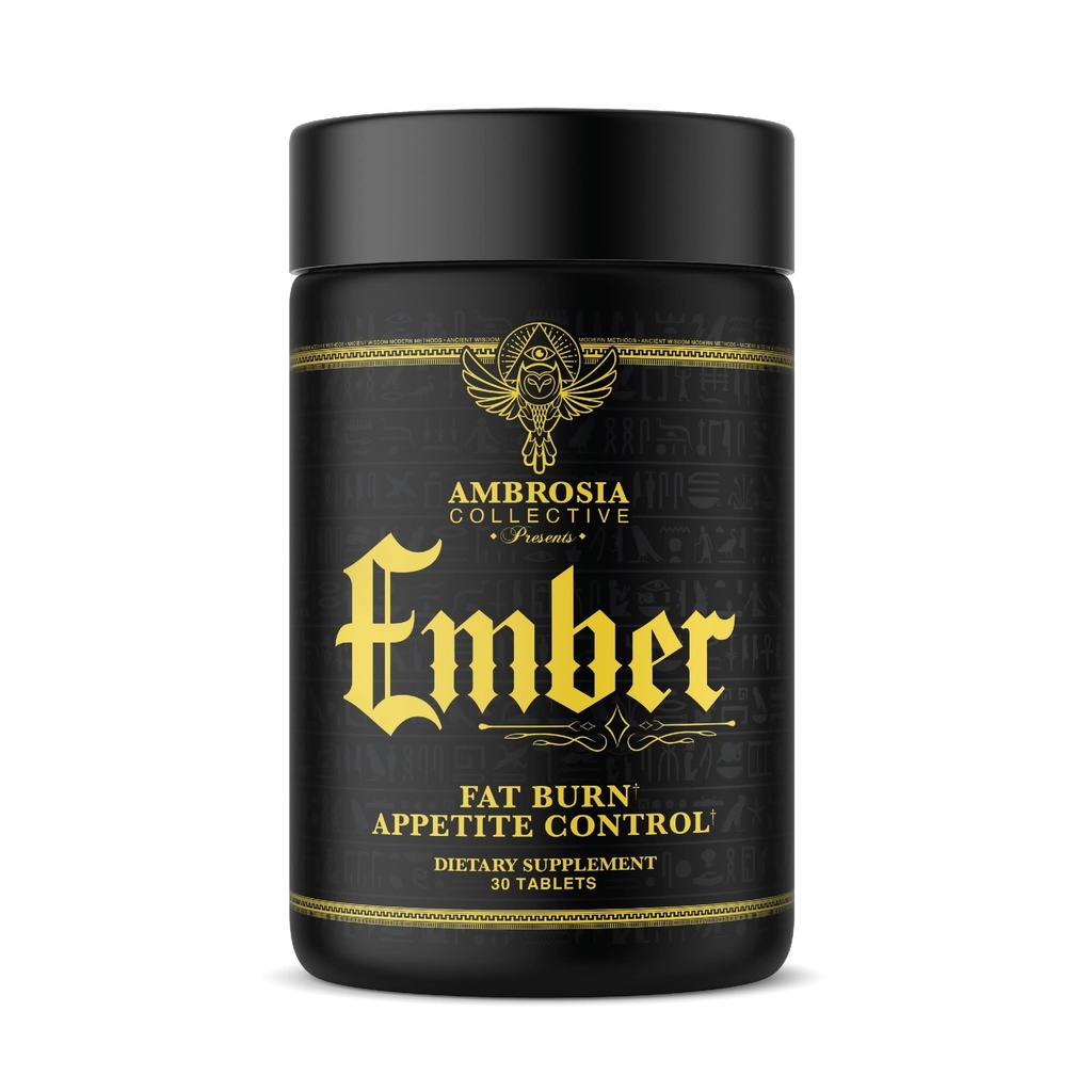 Ambrosia Ember Thermogenic Fat Burner Kapsle 124; Podpora appetit pro muže a ženy 124; CapsiMax, African Mango & CoQ10 Capsule 124; Zdravá správa hmotnosti 124; 60 Kapsle (30 Den Dodávka)