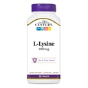 21. Století Zdravotní péče L- Lysin 1000 mg, 90 Count Tablet