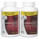 Členové Mark Acetaminophen, 1200 Caplets, Pain Reliever, 500 mg