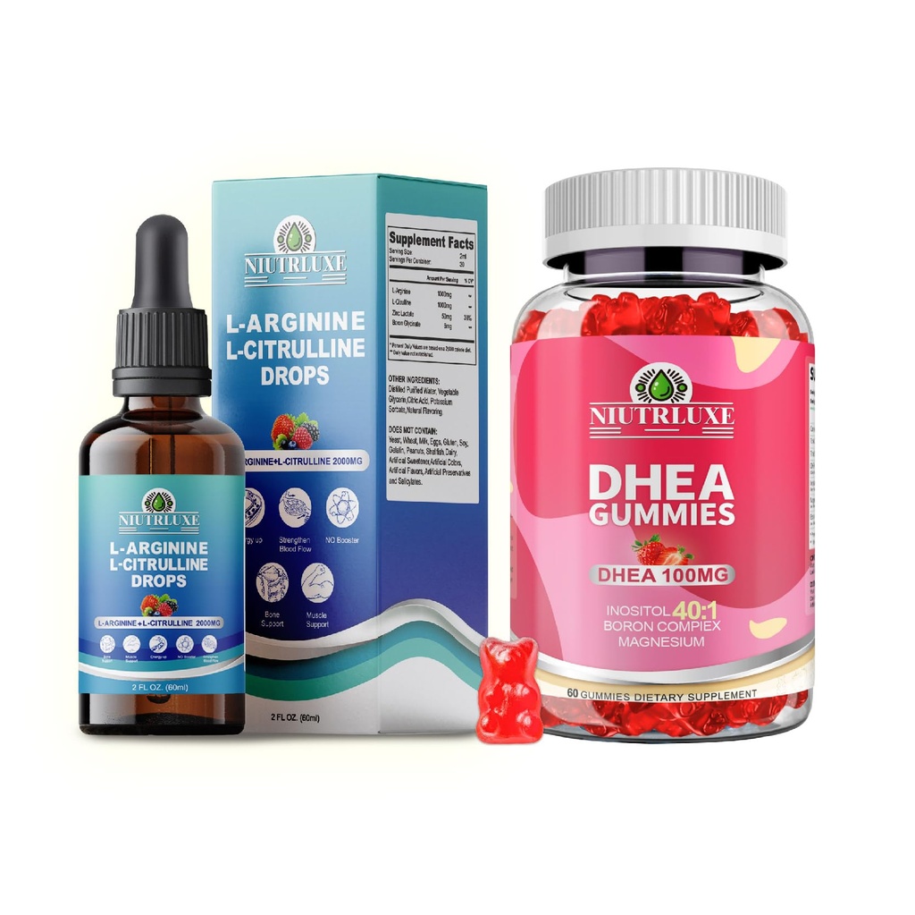 L- Arginin Drops & DHEA gumové