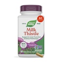 Nature 's Way Mléko Thistle, Podporuje funkci jater a jaterní detox Pathways *, 175 mg Mléko Thistle Seed Extract Standardizované na 80% Silymarin per Serving, Vegan, 60 Kapsle (Balení květen Vary)