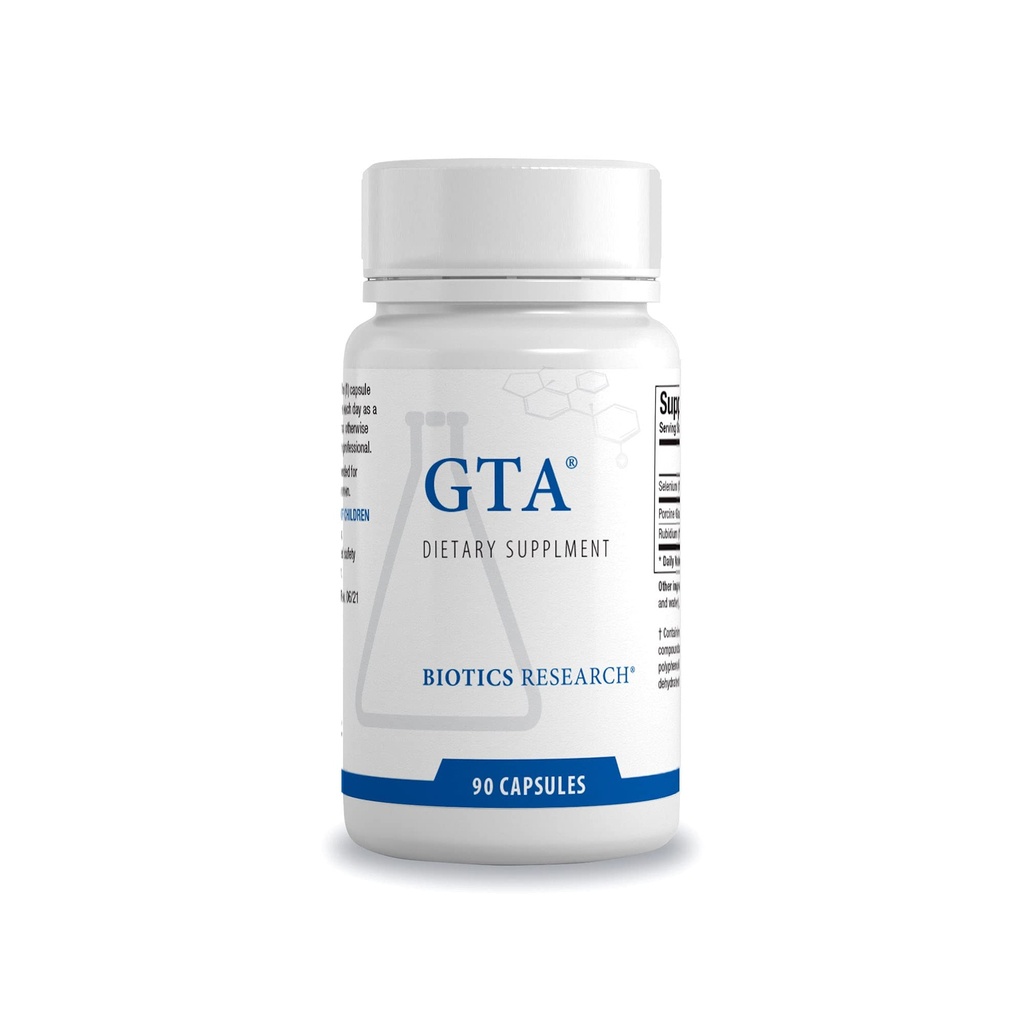 Biotika Výzkum GTA - doplněk selenu s Rubidium, Porcine Glandular, Endokrinní Žlázy Podpora, Optimální Hormonální Balance - SOD, Kataláza, Phytochemicky vázané prvky Trace ™ - 90 Kapsle