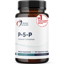 Design pro zdraví P-5-P - 50mg vitaminu B6 (P5P Pyridoxal-5-fosfát) Dodatek - Non- GMO, Vegan B-6 (120 Kapsle)