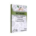 Ved Woman Probiotika a Prebiotika - 10 miliard CFU - 20 živých bakteriálních kultur - 28 Probiotických kapslí pro ženy - Lactobacillus crispatus, oxid křemičitý.