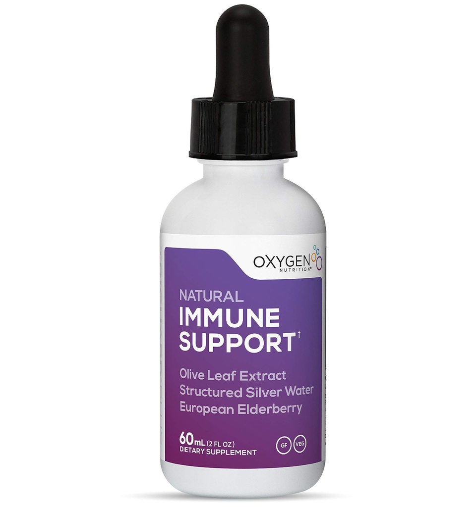 Triguard Plus Koncentrát 124; Koloidní stříbrné kapalné, Sambucus Elderberry Extract & Olive Leaf Extract, 3-in-1 Liquid imunitní podpora 124; Výkonný imunitní systém Booster 124; Velká chuť - 2oz / 60ml