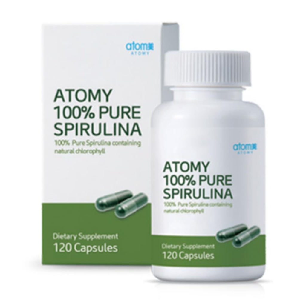 Spirulina 1, 69oz (48g), 120 tobolek, 100% čisté