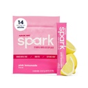 AdvoCare Spark Vitamin & Amino Acid Dodatek - Focus & Energy Drink Powder Mix s vitaminem A, B-6, C & E - Také obsahuje L-karnitin & L-Tyrosin - Růžová limonáda, 14 Stick Packs