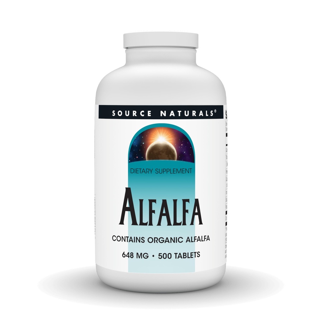 Zdroj Naturals Alfalfa 10 Grain dietní dodatek - 500 Tablety