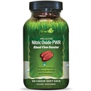 Irwin Naturals Pro-Active Nitric Oxide PWR - 60 Liquid Soft- Gels - Blood- Flow Booster s L-Citruline, Beet Root & Red Spinach