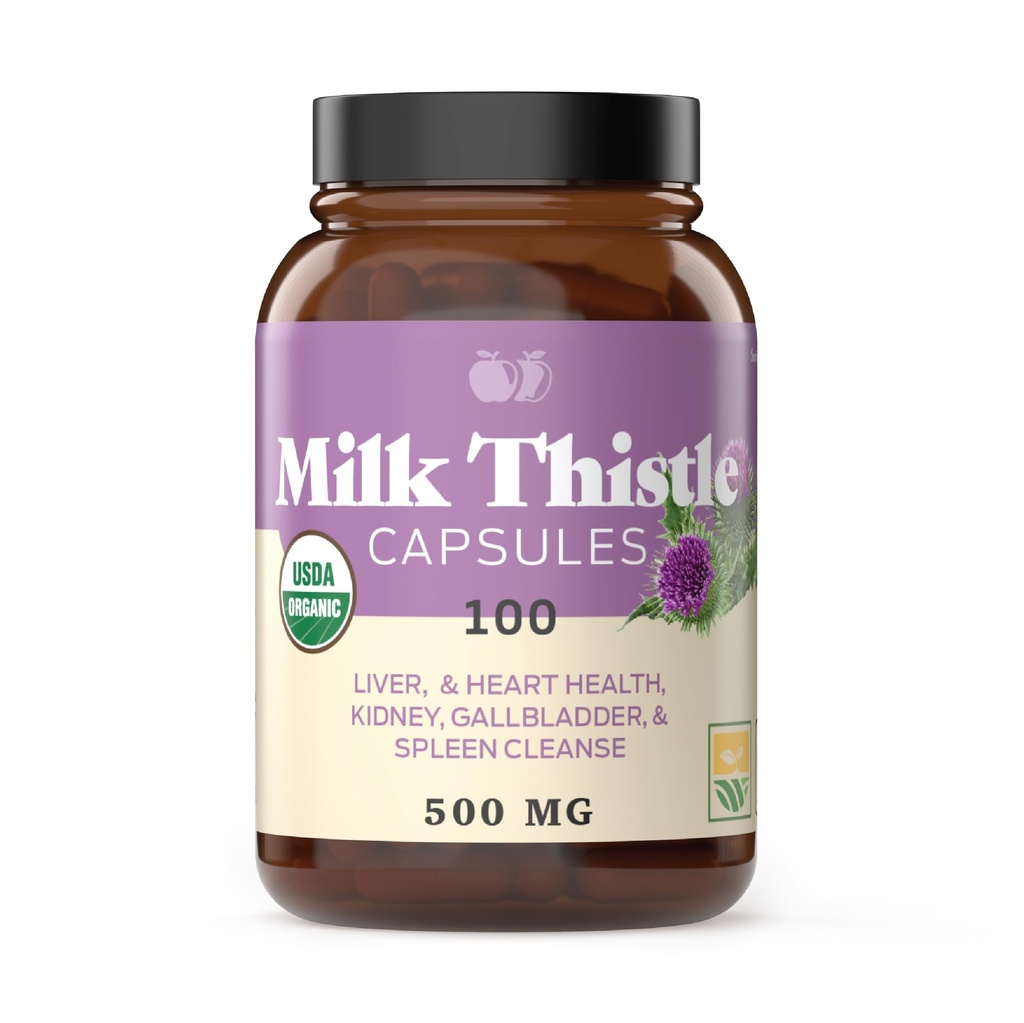 CNP | Milk Thistle Capsules 500mg - Silymarin, Liver Detox Support Aid