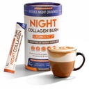 Night Collagen Burn - Váhový úbytek a břicho spalovač tuků a spánková pomoc pro ženy a muže 124; Spánková podpora pro floating & Metabolismus, Appetite Suppressant current 124; Podporuje pleť, vlasy, nehty & spony current 124; 30 Služební cesty