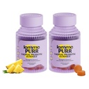 Nechte mě Purr Vaginální probiotické gumy pro ženy - vyvážené pH, zdravý zápach, kvasinková bilance a podpora Flora + vitamin C pro imunitní zdraví - chutný ananas (60 Počet) (balení po 2)