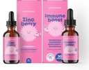 JoySpring zink s vitamínem C Tekutý dodatek Imunitní podpora pro děti, 1 fl oz