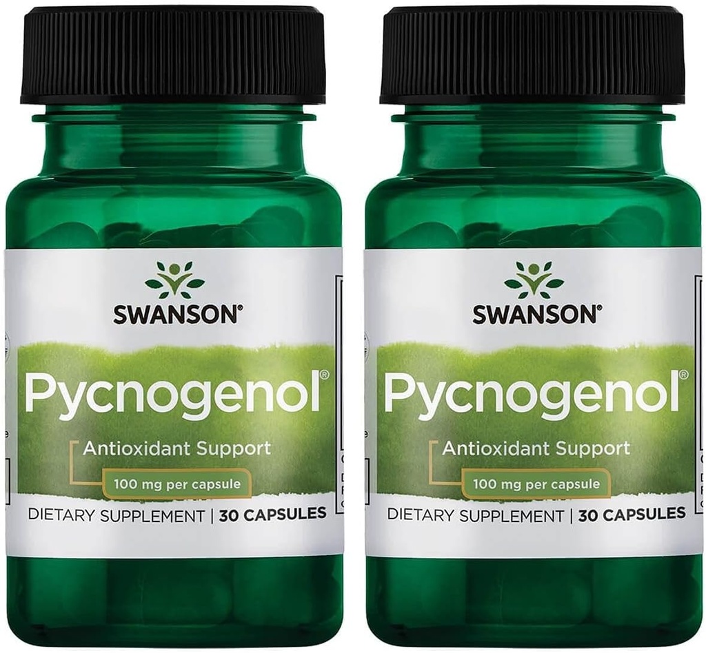Swanson Ultra Pycnogenol 100 miligramů 30 tobolek 2 balení