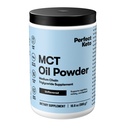 Perfect Keto 7g MCT Oil Powder, Medium Chain Triglycerides dodatek, Non Dairy Coffee Creamer pro Keto Diet, Ketogenní MCT Oil Mix pro kávu, Smoothie, proteinové shakes, čaj, bez příchutí, 30 Služeb