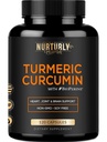 Kurkumin s bioperinovým černým pepřem a 95% kurkuminoidy - vysoké absorpce Kurkumové doplňky 1300mg pro Hearth Health - Non- GMO, bez glutenu - 120 Kapsle