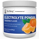 Dr. Berg Nulový cukr Hydratace Keto Electrolyte Powder - Vylepšený w / 1000 mg kalium & Real Pink Himalayan Salt (NENÍ stolní sůl) - Tangerine Flavor Hydration Drink Mix Supplement - 50 Servings